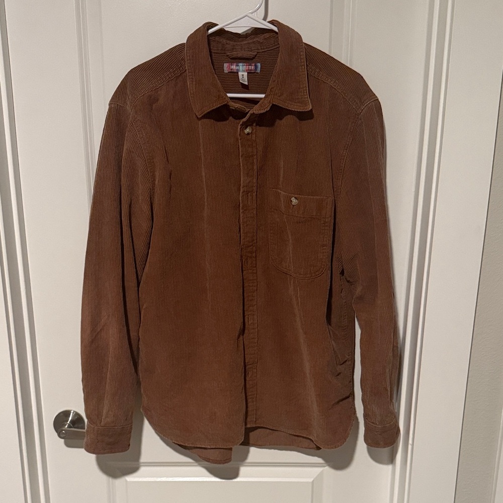 Urban Outfitters Chocolate Corduroy Shirt